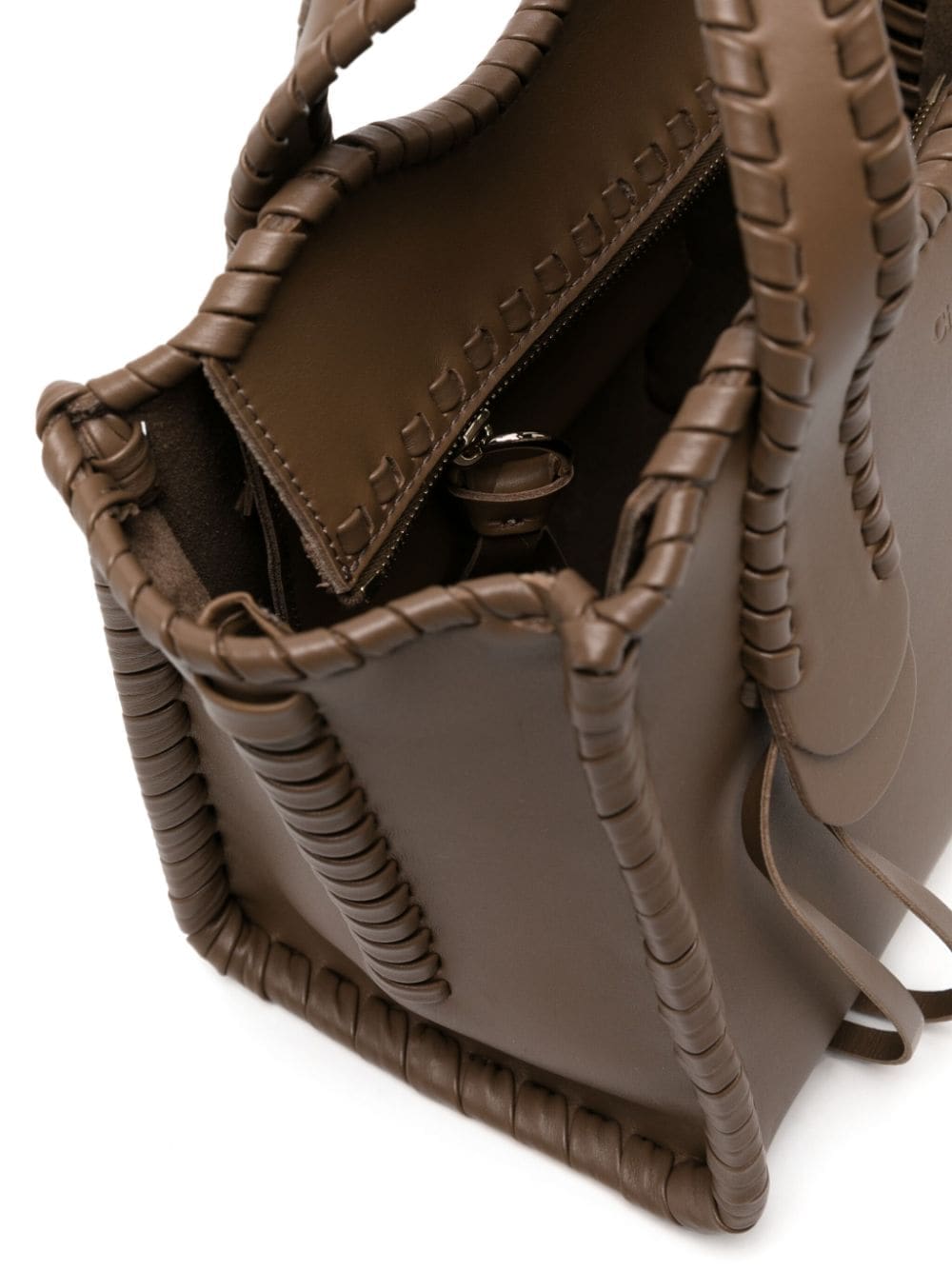 Chloé small Mony leather tote bag - Image 5