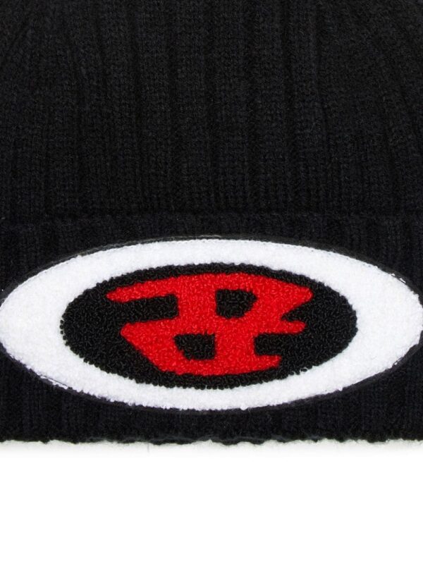 Diesel Diego-C logo-intarsia beanie - Image 3