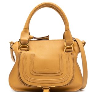 Chloé grained-texture leather tote bag