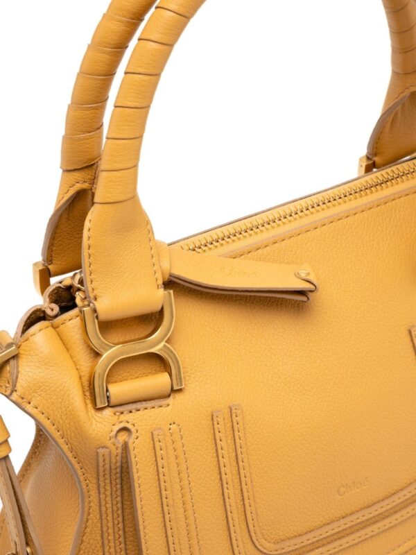 Chloé grained-texture leather tote bag - Image 3