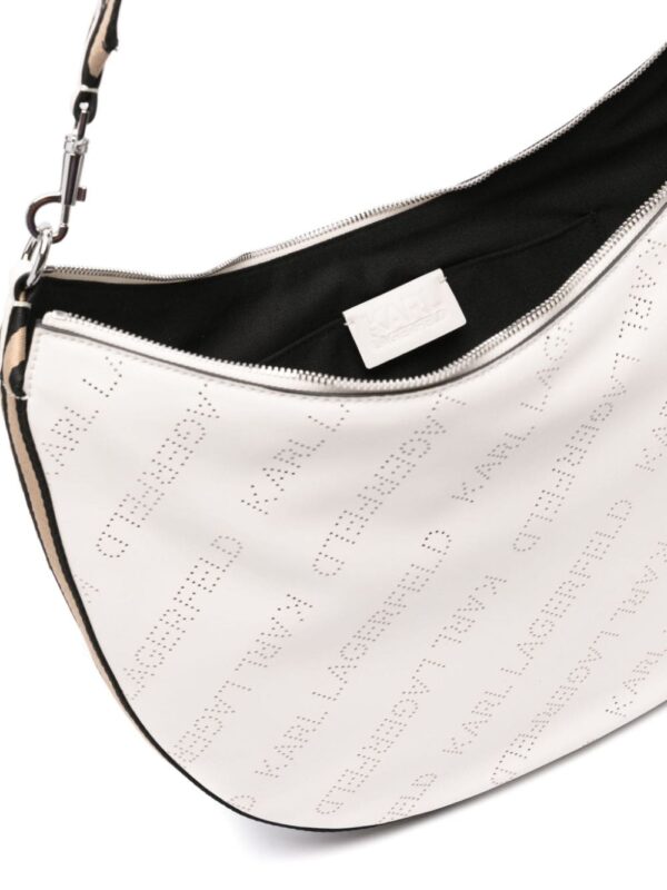Karl Lagerfeld K/Moon perforated-logo shoulder bag - Image 5