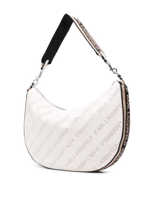 Karl Lagerfeld K/Moon perforated-logo shoulder bag - Image 3