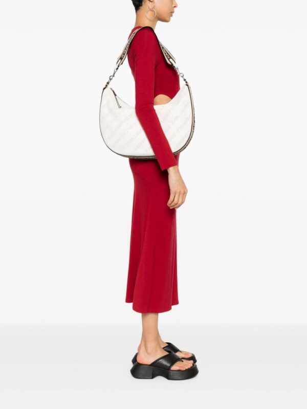 Karl Lagerfeld K/Moon perforated-logo shoulder bag - Image 2