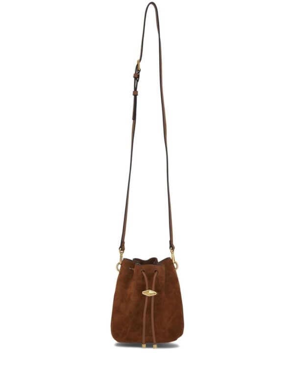 Jimmy Choo mini Cinch leather bucket bag