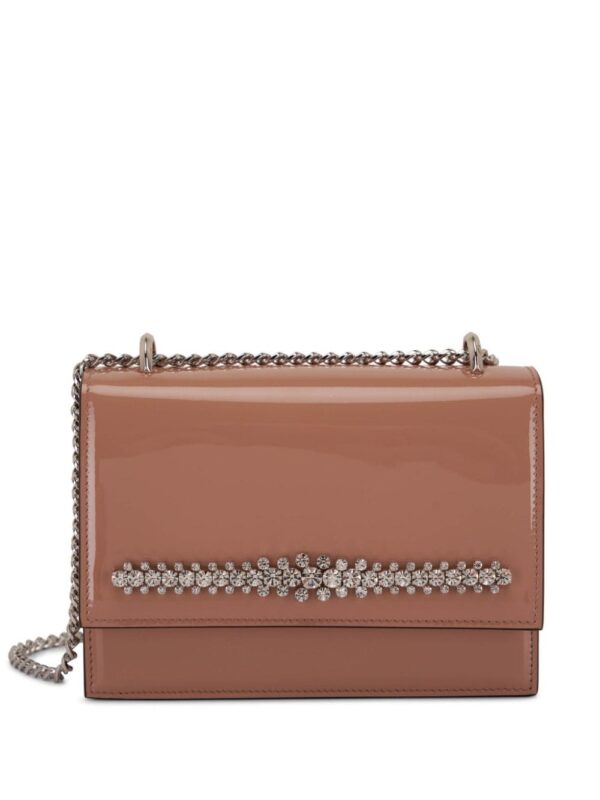 Jimmy Choo Bing Bohemia leather crystal bag