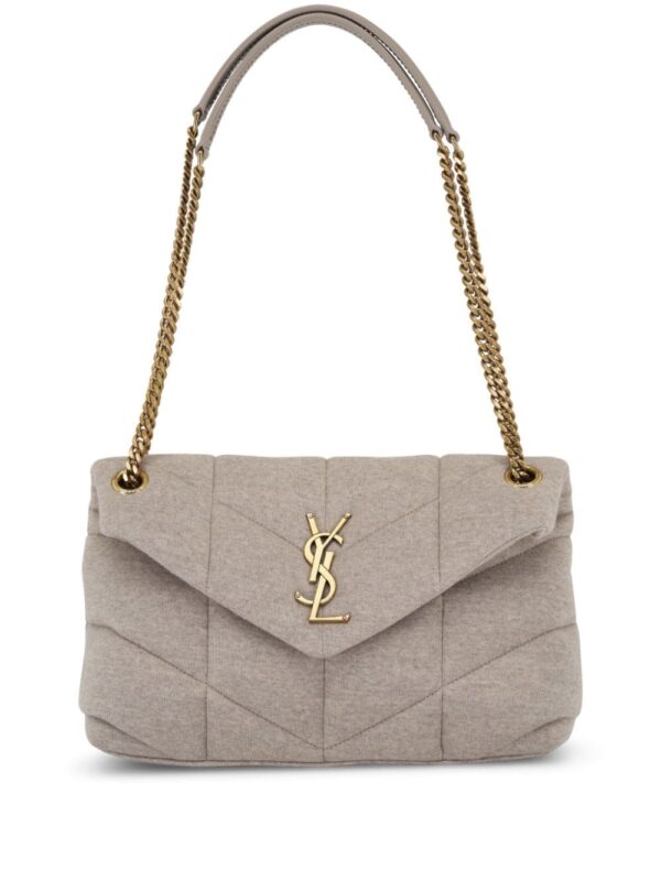 Saint Laurent Puffer wool shoulder bag