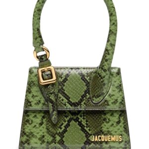 Jacquemus Le Chiquito snakeskin-effect mini bag