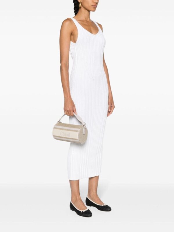 Chloé Tube linen shoulder bag - Image 2