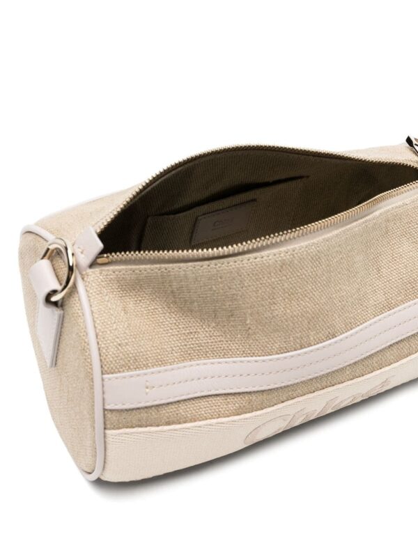 Chloé Tube linen shoulder bag - Image 5
