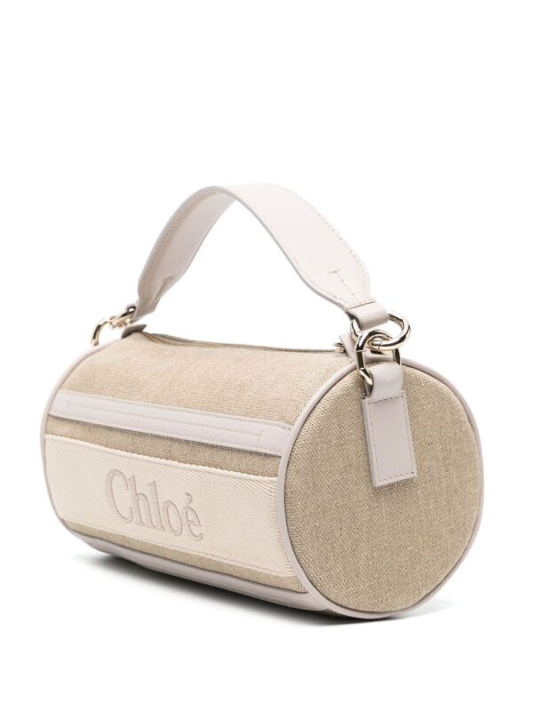 Chloé Tube linen shoulder bag - Image 3