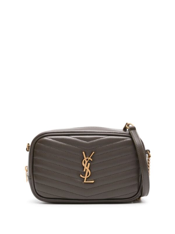 Saint Laurent Lou chevron-quilted shoulder bag