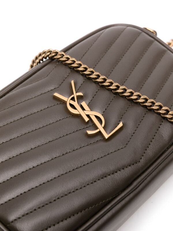 Saint Laurent Lou chevron-quilted shoulder bag - Image 4