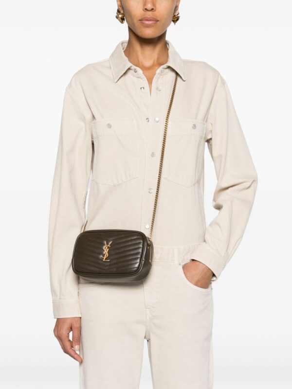 Saint Laurent Lou chevron-quilted shoulder bag - Image 2