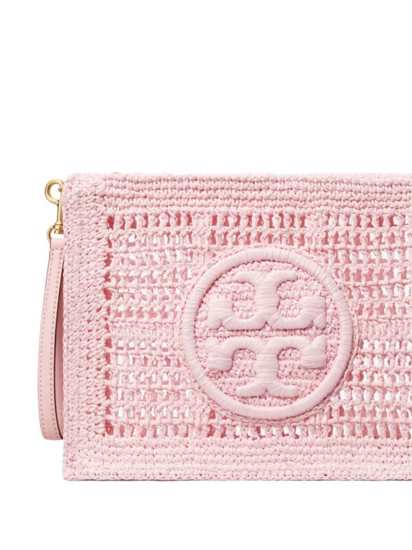 Tory Burch Ella Double T-embossed clutch bag - Image 3
