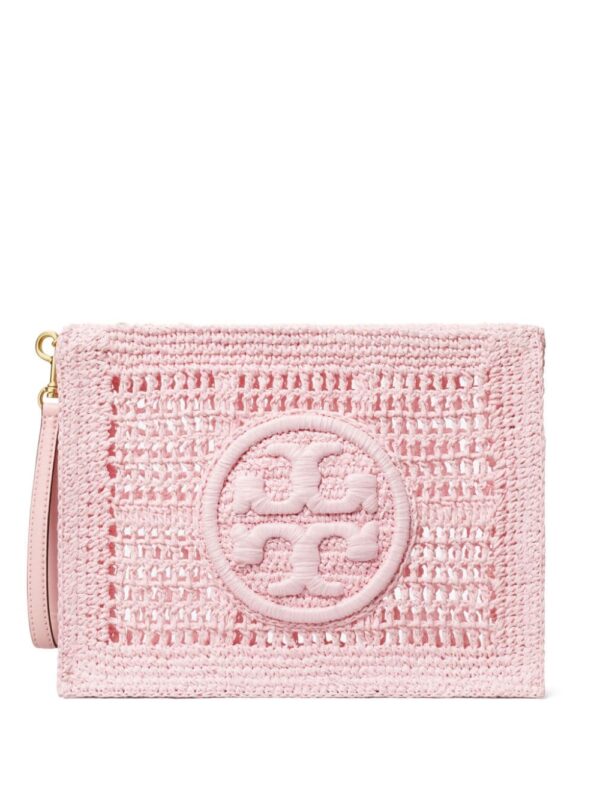 Tory Burch Ella Double T-embossed clutch bag