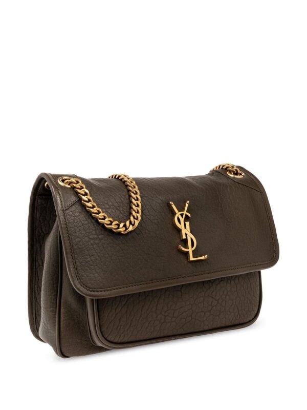 Saint Laurent Niki logo-plaque leather shoulder bag - Image 4
