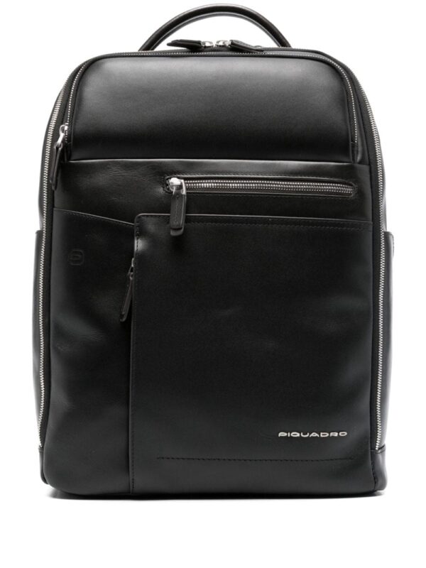 Louis Vuitton Cary logo-lettering leather backpack