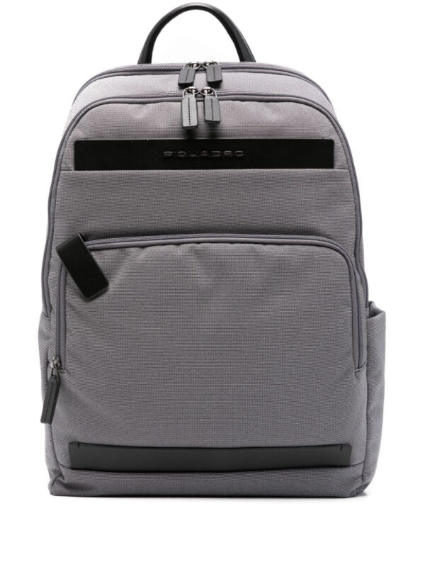PIQUADRO logo-lettering backpack - Image 2