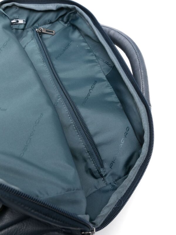 PIQUADRO logo-plaque laptop backpack - Image 4