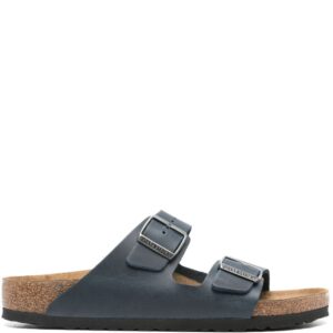 Birkenstock logo-debossed leather sandals