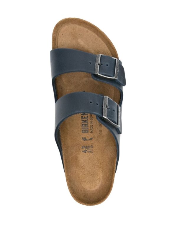 Birkenstock logo-debossed leather sandals - Image 4