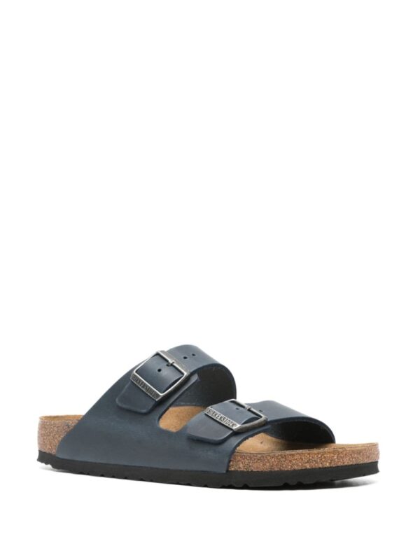 Birkenstock logo-debossed leather sandals - Image 3