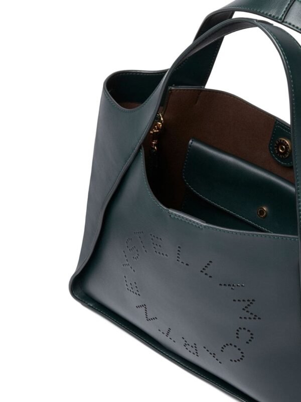 Stella McCartney perforated-logo tote bag - Image 4