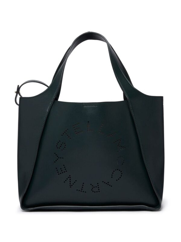 Stella McCartney perforated-logo tote bag