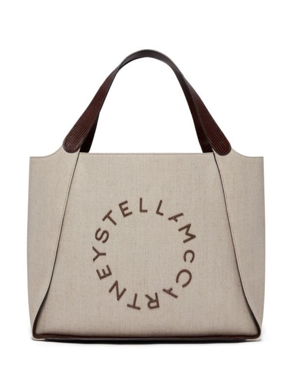 Stella McCartney appliqué-logo tote bag