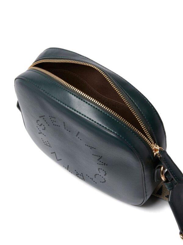 Stella McCartney small perforated-logo camera bag - Image 4