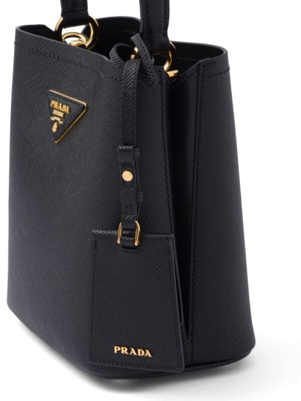 Prada small Panier leather tote bag - Image 4