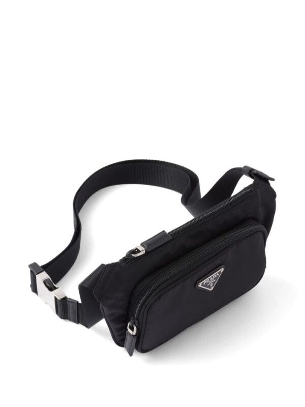 Prada logo-appliqué Re-Nylon belt bag - Image 5