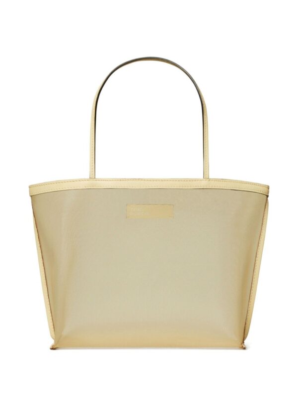 Tory Burch logo-patch tote bag