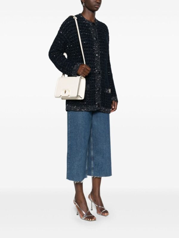 Valentino Garavani VLogo leather shoulder bag - Image 2