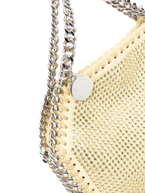 Stella McCartney Falabella crystal-embellished mini bag - Image 4