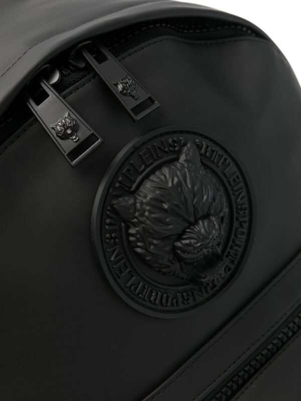 Plein Sport Boston logo-embossed backpack - Image 3