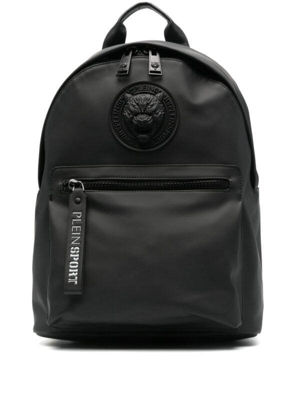 Plein Sport Boston logo-embossed backpack