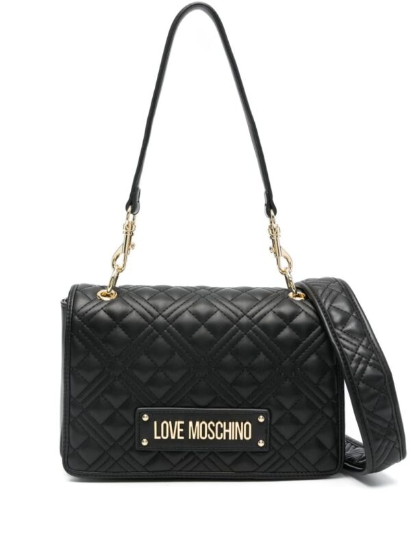 Love Moschino logo-lettering cross body bag