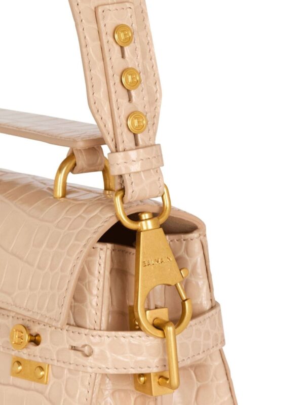 Balmain B-Buzz 23 leather tote bag - Image 5