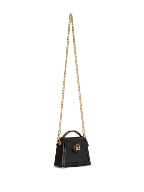 Balmain small B-Buzz Dynasty leather shoulder bag - Image 4