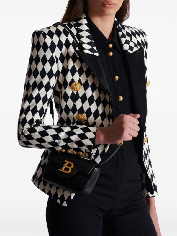 Balmain Bbuzz logo-plaque mini bag - Image 3