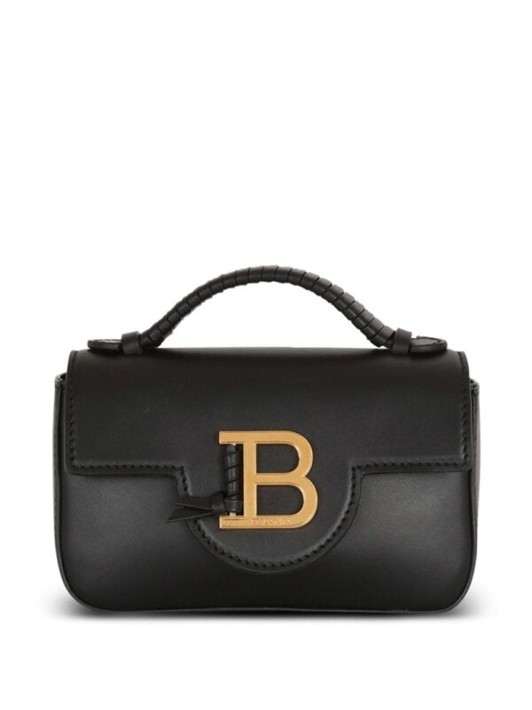 Balmain Bbuzz logo-plaque mini bag