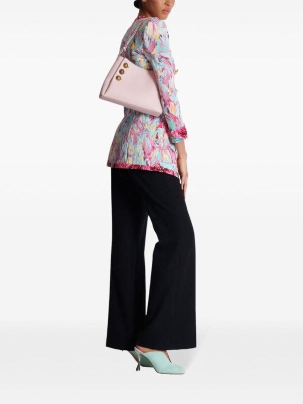 Balmain Emblème leather shoulder bag - Image 2