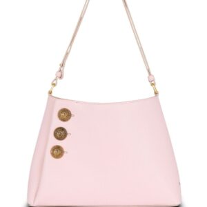 Balmain Emblème leather shoulder bag
