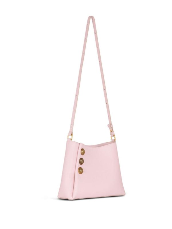 Balmain Emblème leather shoulder bag - Image 4