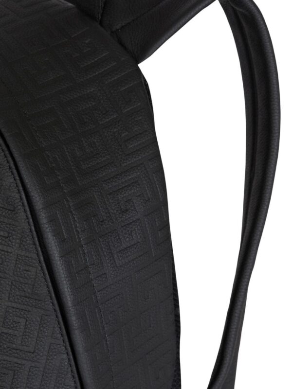 Balmain grained-effect leather backpack - Image 3
