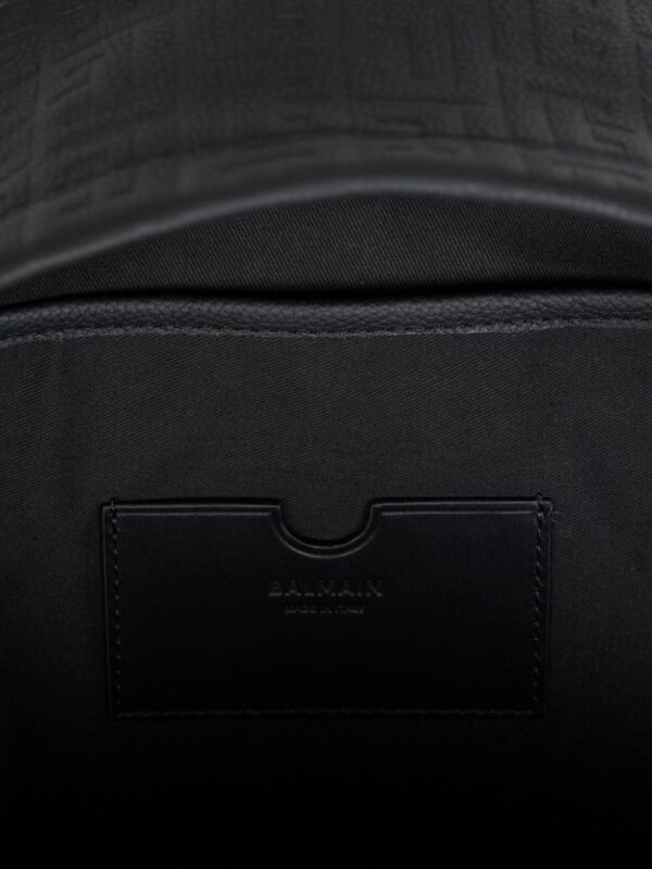 Balmain grained-effect leather backpack - Image 2