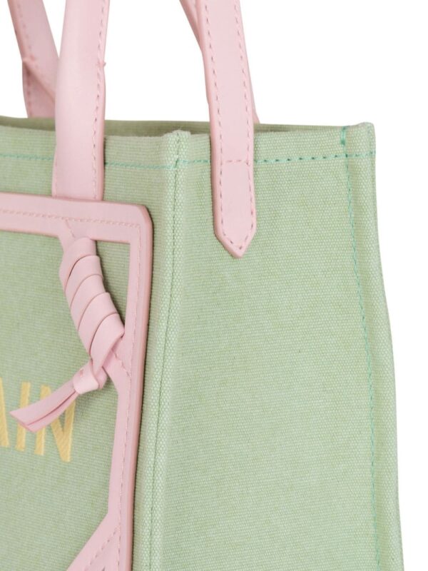 Balmain small B-Army canvas tote bag - Image 5