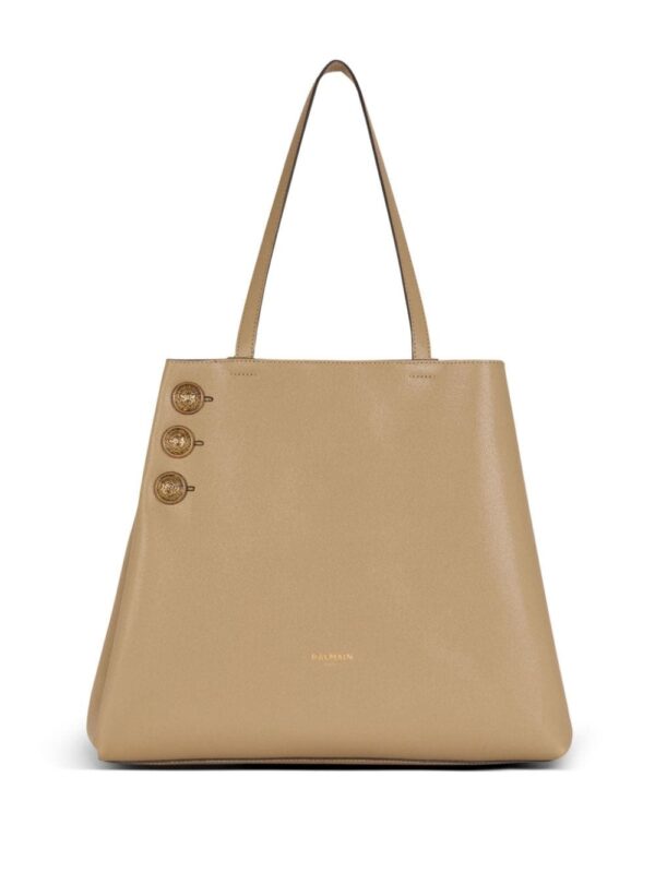 Balmain Emblème leather tote bag - Image 5