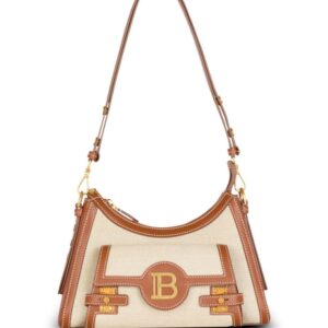 Balmain B-Buzz canvas shoulder bag